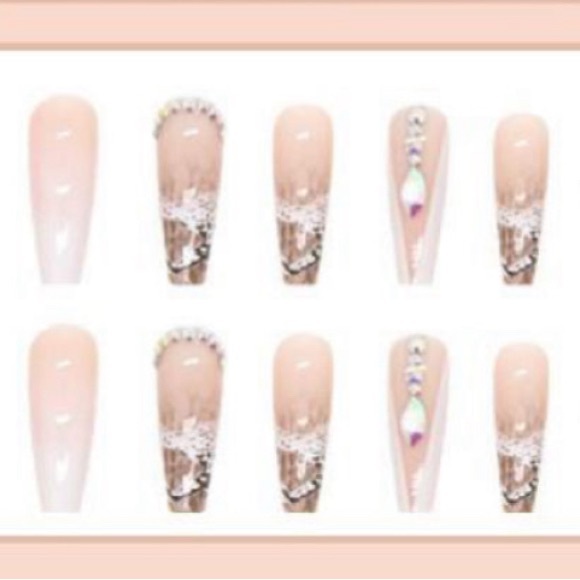 Pressies Press On Ombré Nail with Designs Leopard - Picture 3 of 3